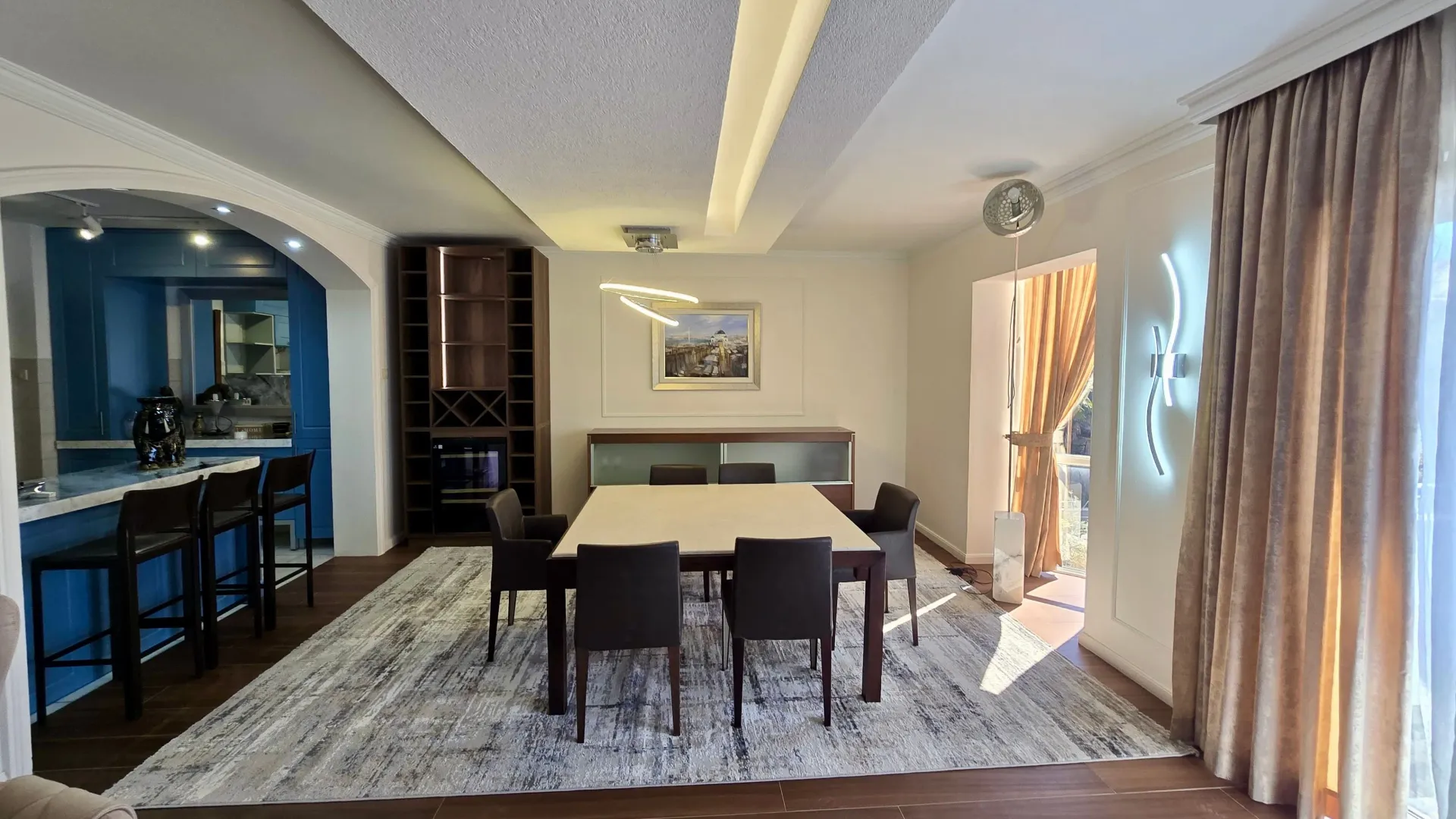 Rent, three bedroom apartment, 185m², Gorica C, Podgorica