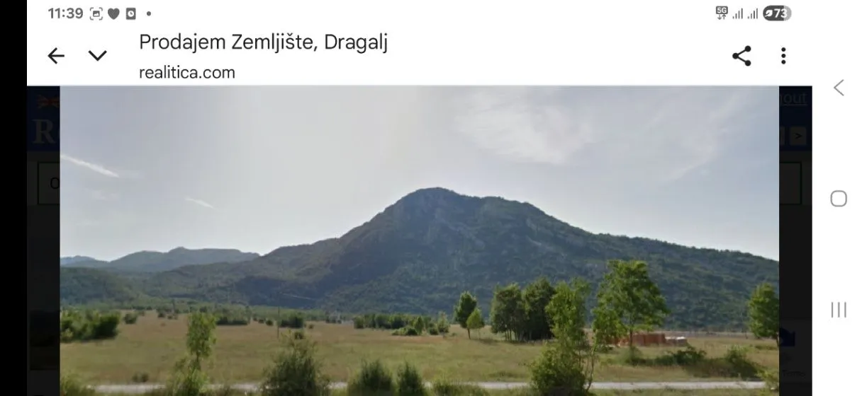 Prodaja, plac, 4046m², Dragalj, Kotor