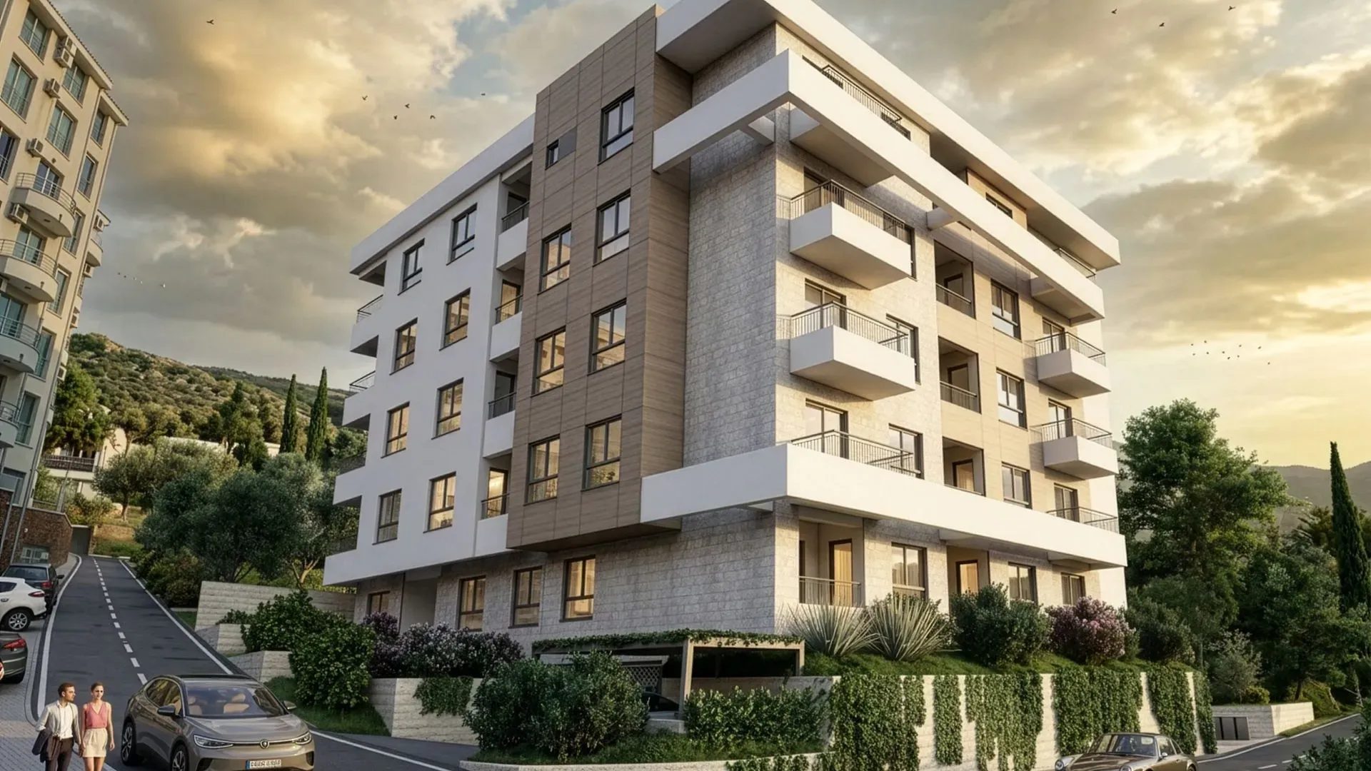 Sale, one bedroom apartment, 43m², Bečići, Budva