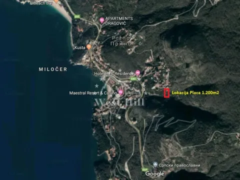 Prodaja, plac, 1200m², Pržno, Budva - image 4
