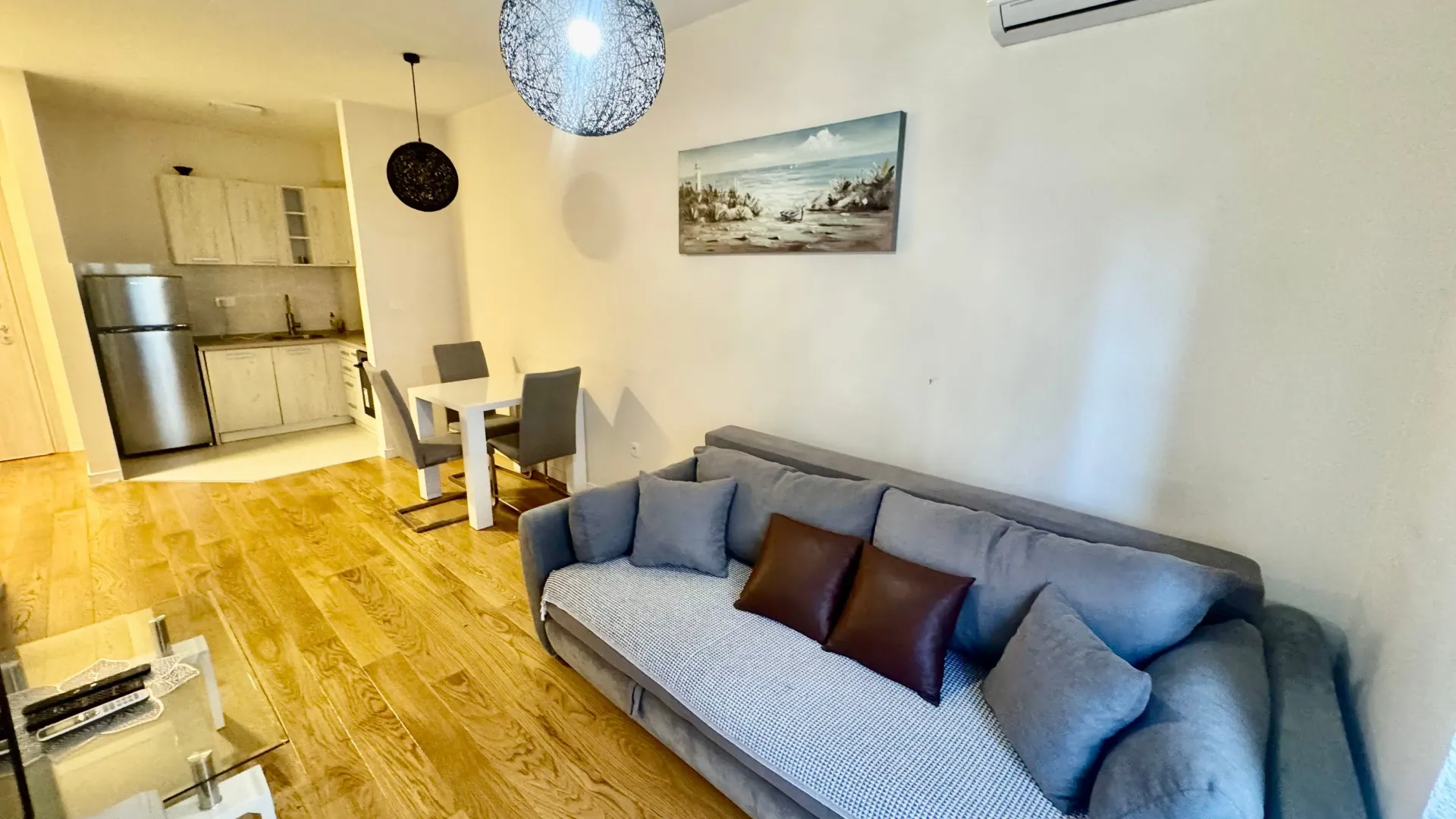 Rent, one bedroom apartment, 42m², Central Point, Podgorica