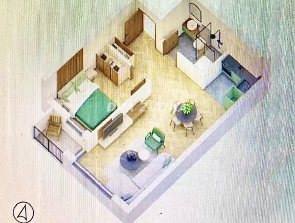 Sale, two bedroom apartment, 42m², Petrovaradin, Novi Sad