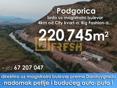 Prodaja, plac, 220745m², Tološi, Podgorica - image 5