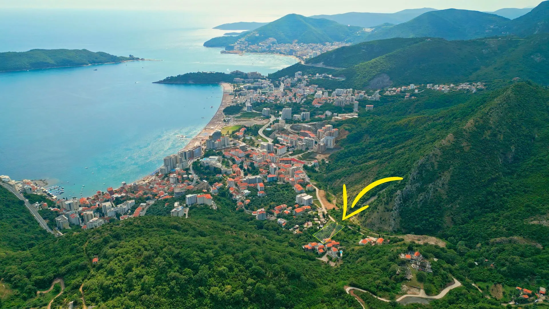 Prodaja, plac, 3650m², Budva, Crna Gora