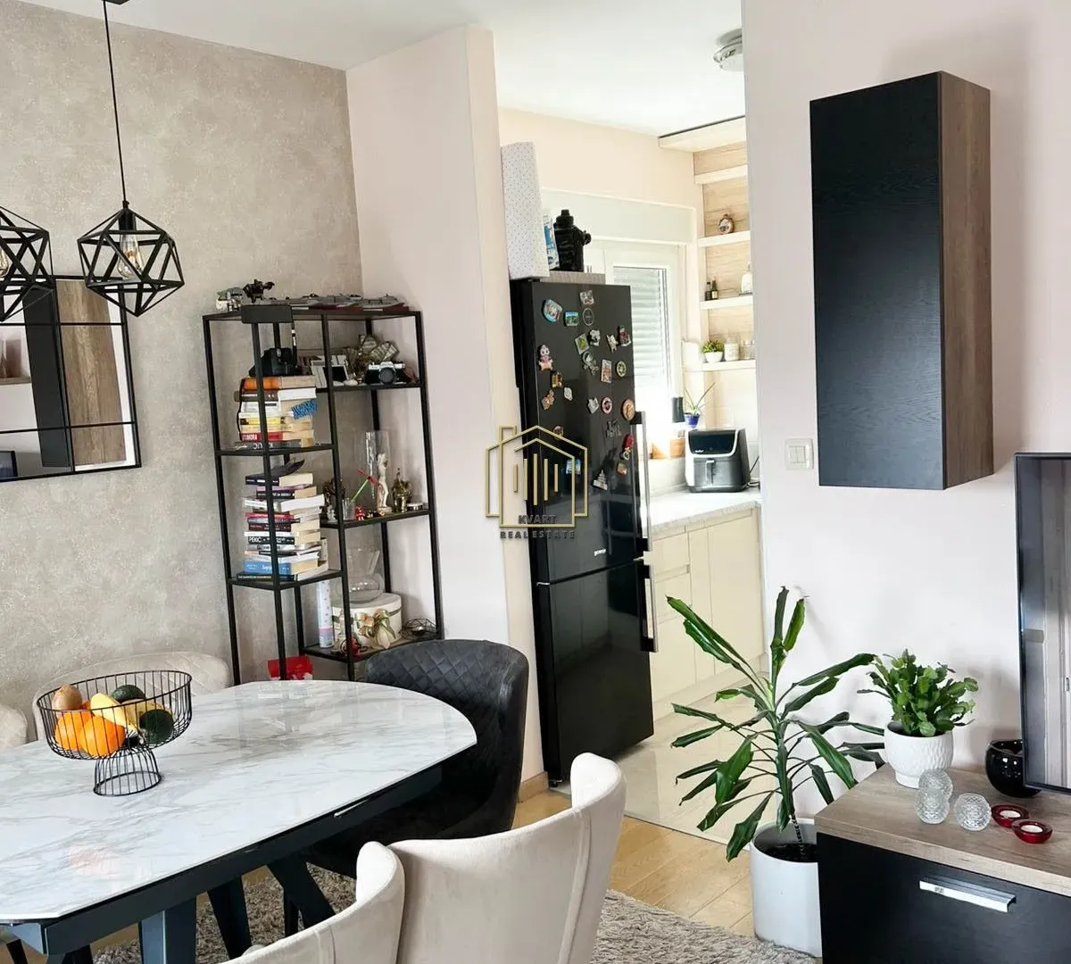 Sale, one bedroom apartment, 53m², City Kvart, Podgorica