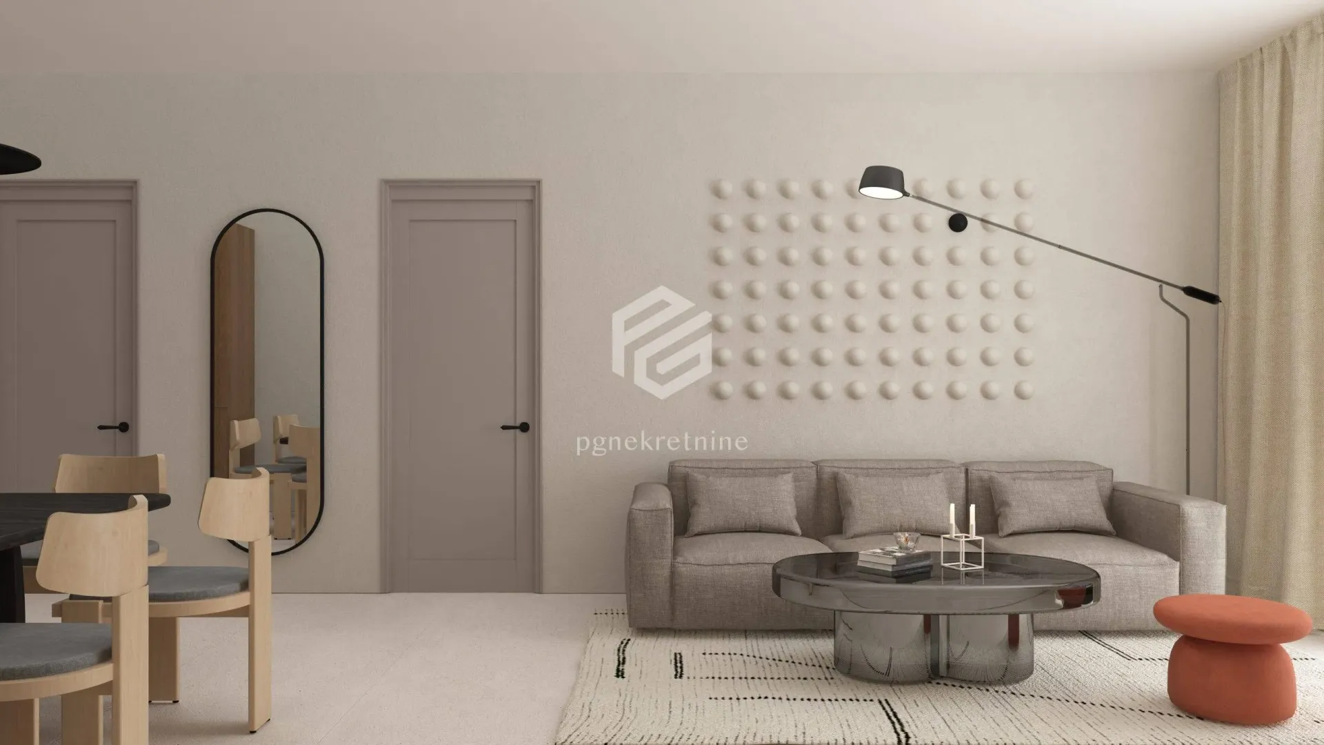 Prodaja, jednosoban stan, 70m², Mrčevac, Tivat