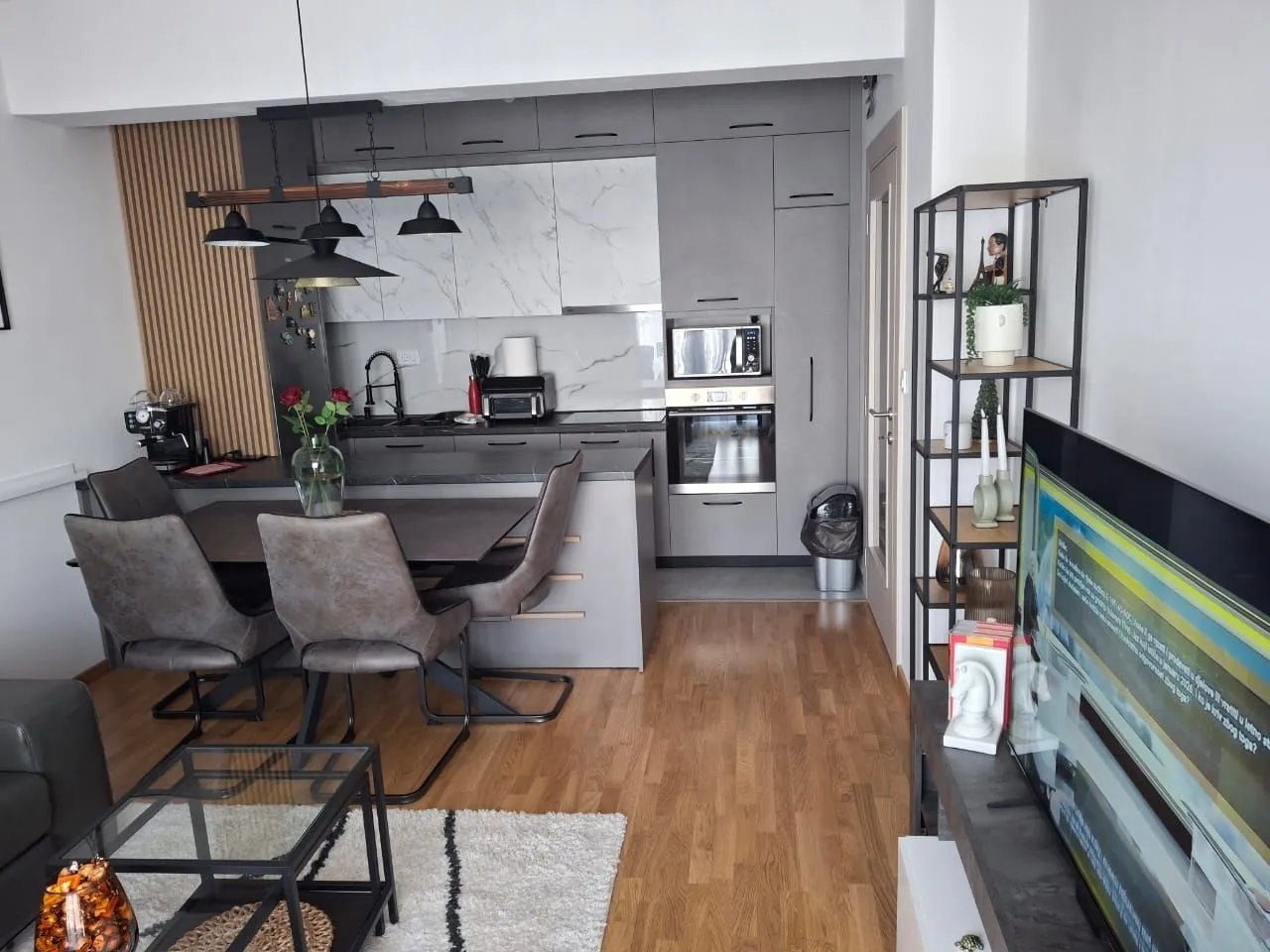 Rent, one bedroom apartment, 48m², Stara Varoš, Podgorica