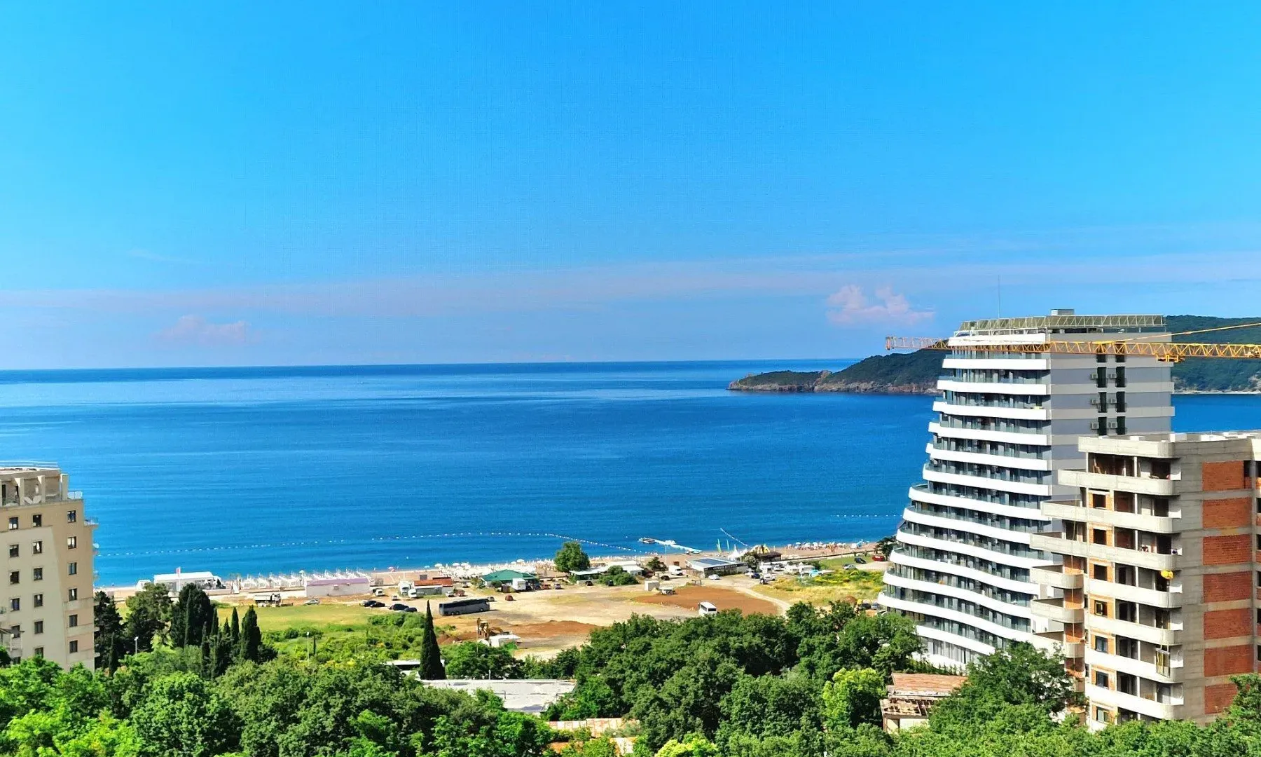 Sale, two bedroom apartment, 59m², Bečići, Budva