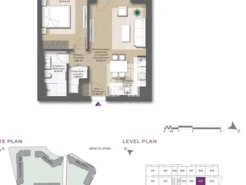 Sale, one bedroom apartment, 35m², Savski Venac, Beograd - image 13