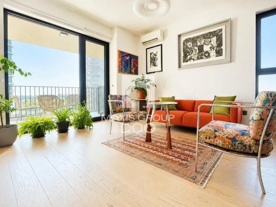 Rent, three bedroom apartment, 81m², Savski Venac, Beograd
