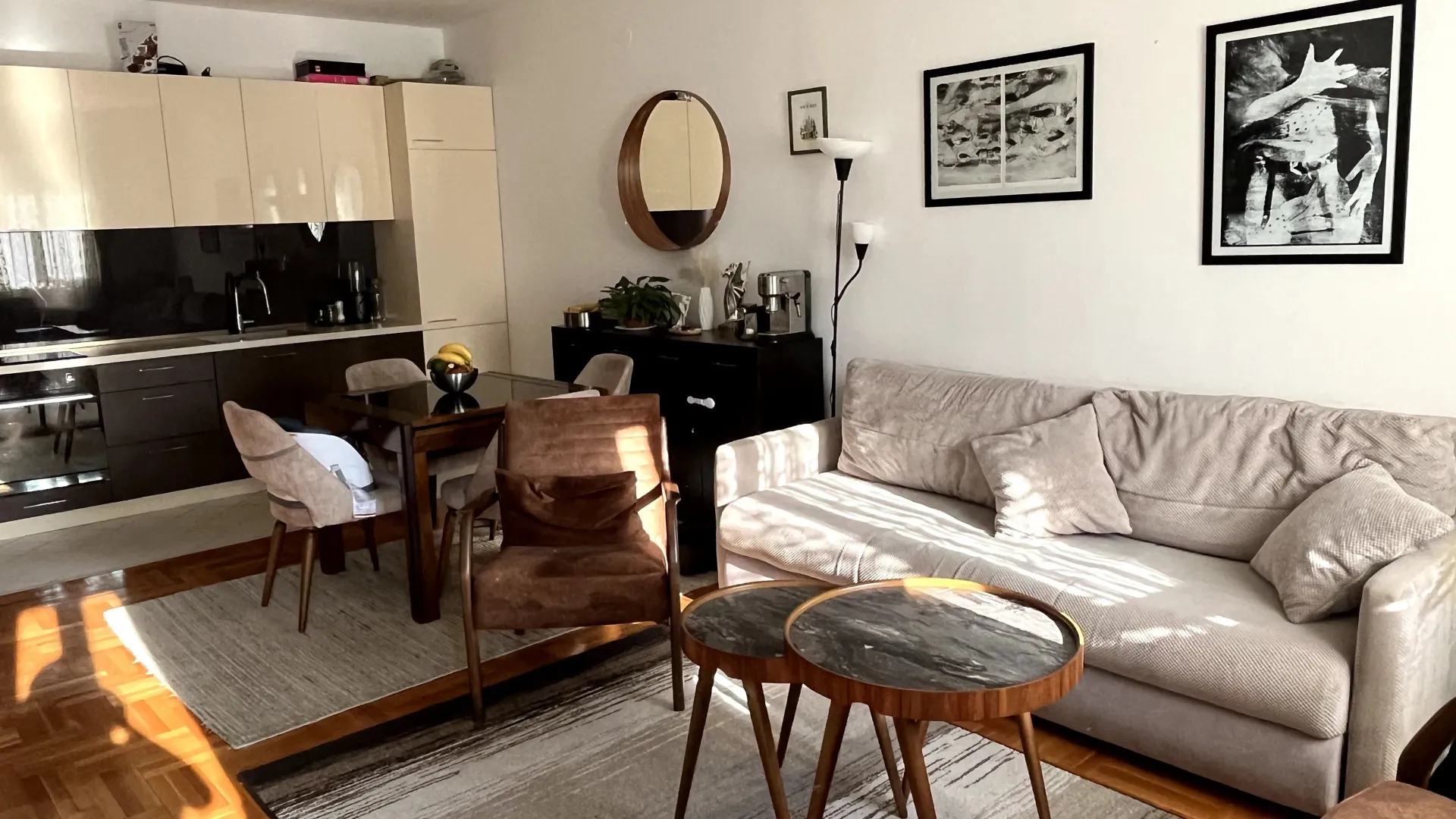 Prodaja, jednosoban stan, 54m², Vezirov Most, Podgorica