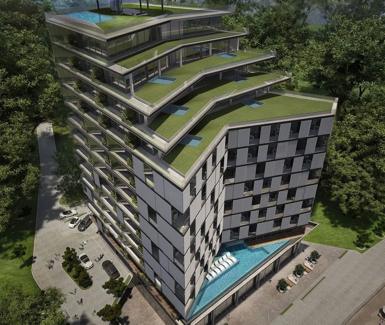 Sale, one bedroom apartment, 67m², Rafailovići, Budva