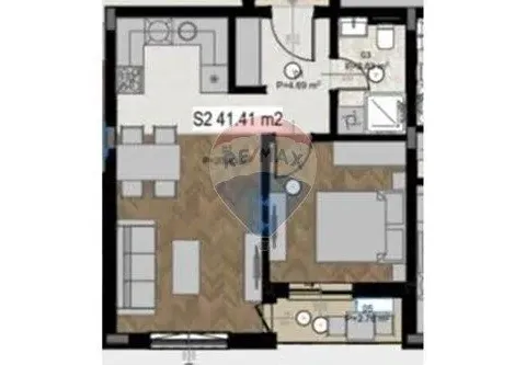 Prodaja, garsonjera, 41m², Centar, Bar - image 2