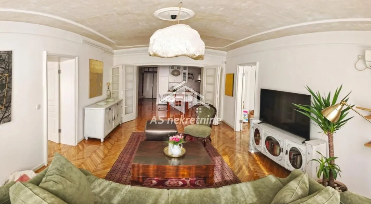 Rent, four bedroom apartment, 140m², Kalenić Pijaca, Vračar Sve Podlokacije