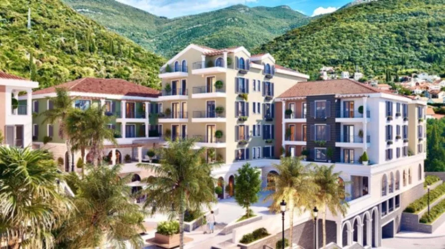Sale, studio apartment, 37m², Tivat, Crna Gora