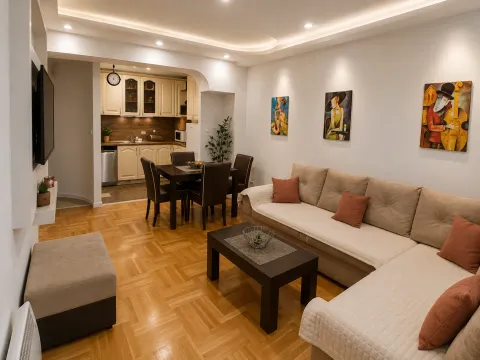 Rent, two bedroom apartment, 74m², Pobrežje, Podgorica - image 3