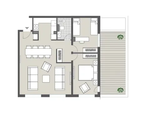 Sale, two bedroom apartment, 91m², Centar, Tivat - image 20