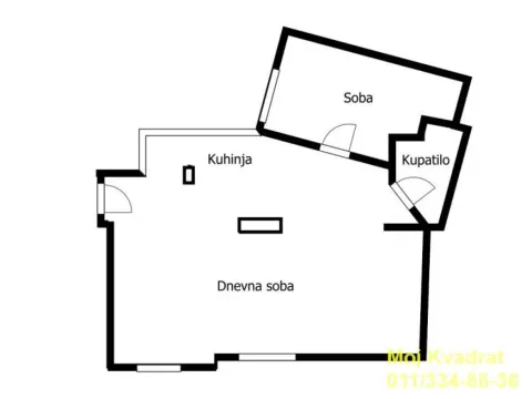 Prodaja, dvosoban stan, 90m², Kalenić Pijaca, Vračar Sve Podlokacije - image 13