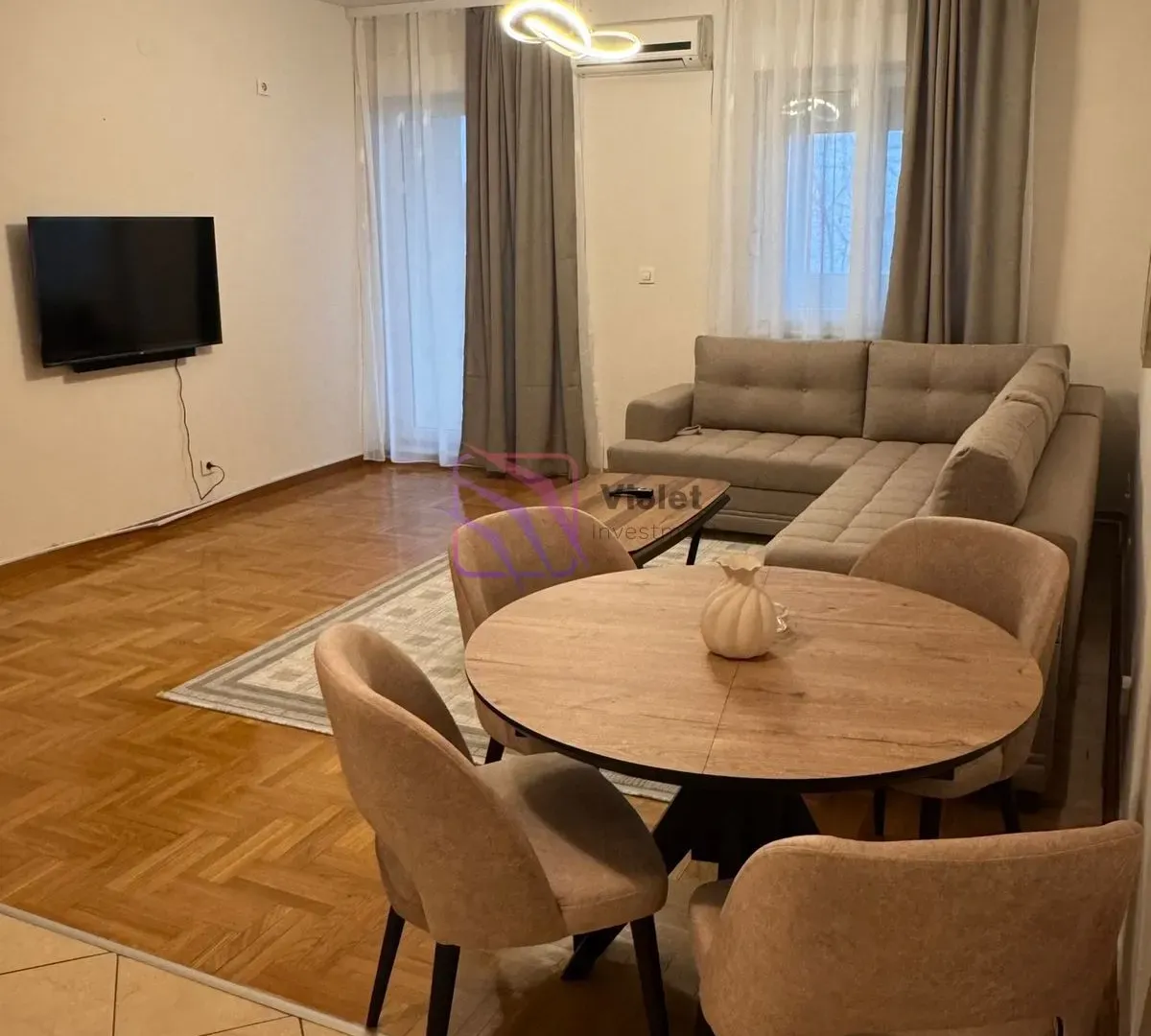 Izdavanje, jednosoban stan, 54m², Zagorič, Podgorica