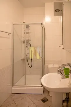 Manje kupatilo sa tuš kabinom, umivaonikom i toaletom. - image 12