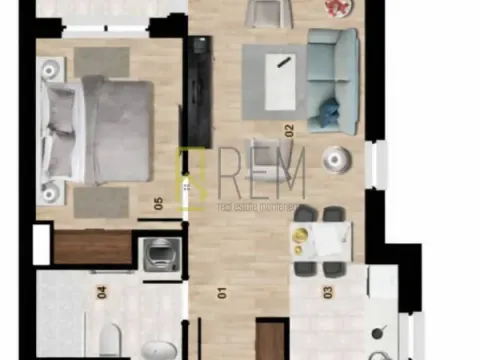 Sale, one bedroom apartment, 44m², Kolašin, Crna Gora - image 2