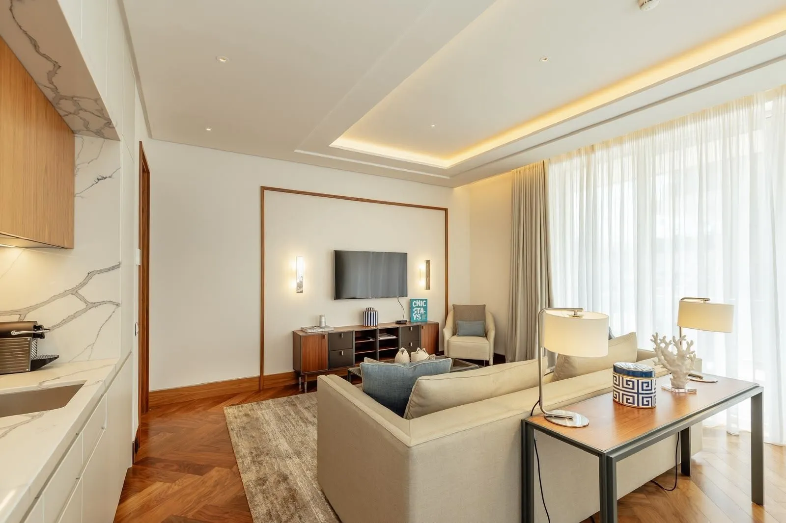 Rent, one bedroom apartment, 74m², Porto Montenegro, Tivat