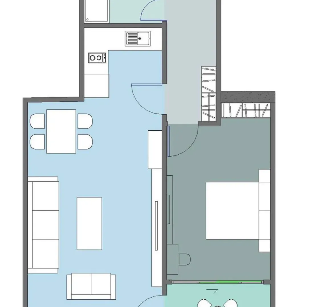 Sale, apartment, 49m², Bar, Crna Gora