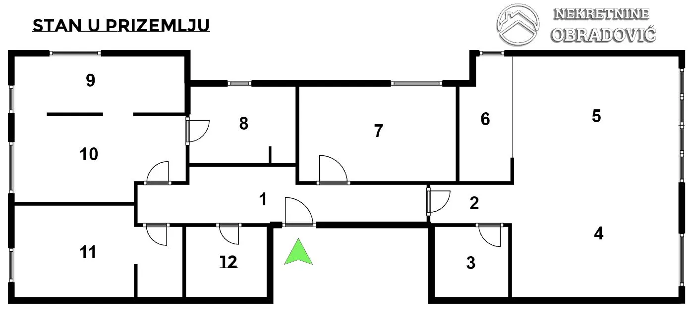 Prodaja, garsonjera, 149m², Neimar, Vračar Sve Podlokacije