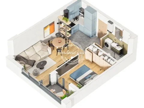 Sale, two bedroom apartment, 49m², Centar, Kragujevac - image 4