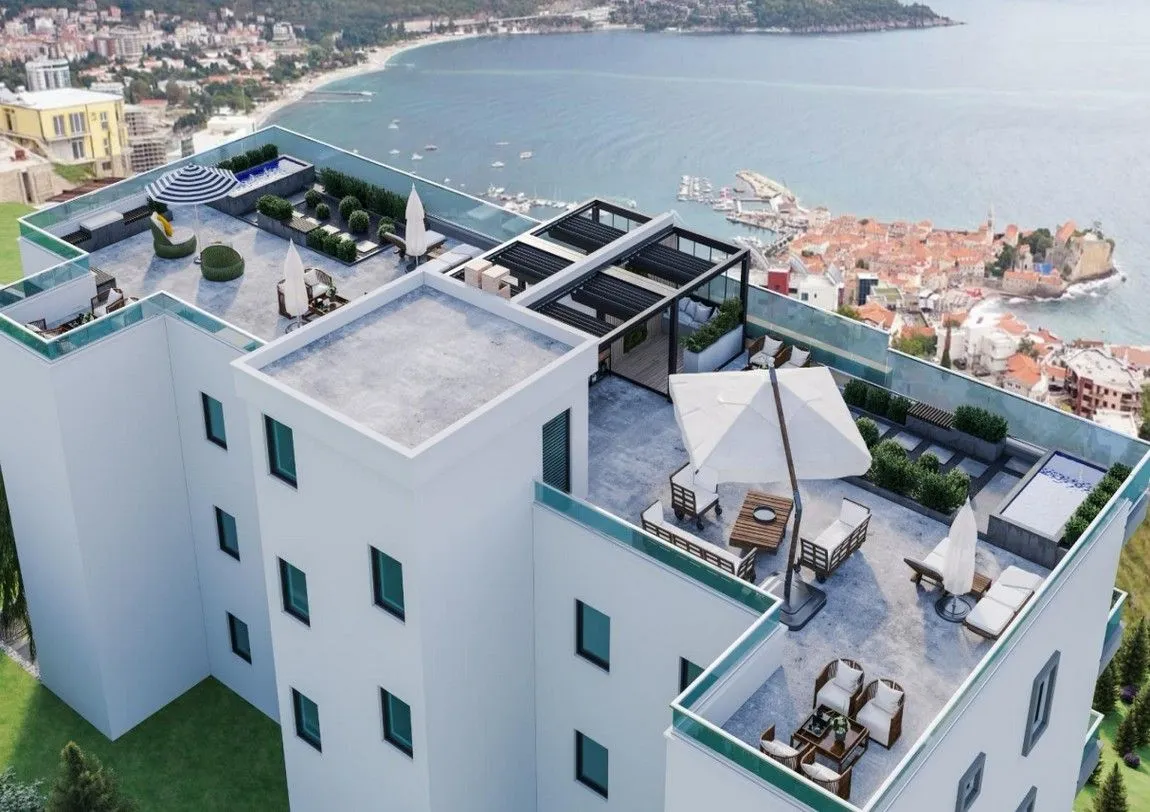 Prodaja, dvosoban stan, 61m², Komoševina, Budva