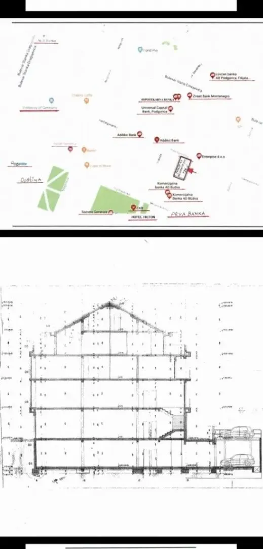  House for Sale, 750m2, Centar, Podgorica