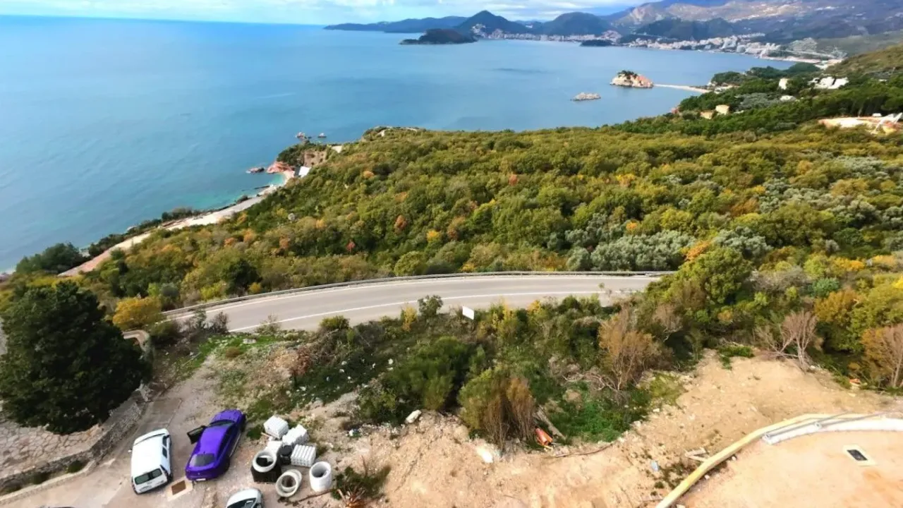 Sale, land lot, 920m², Blizikuće, Budva