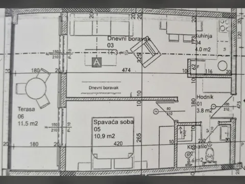 Sale, one bedroom apartment, 49m², Lazi, Budva - image 4