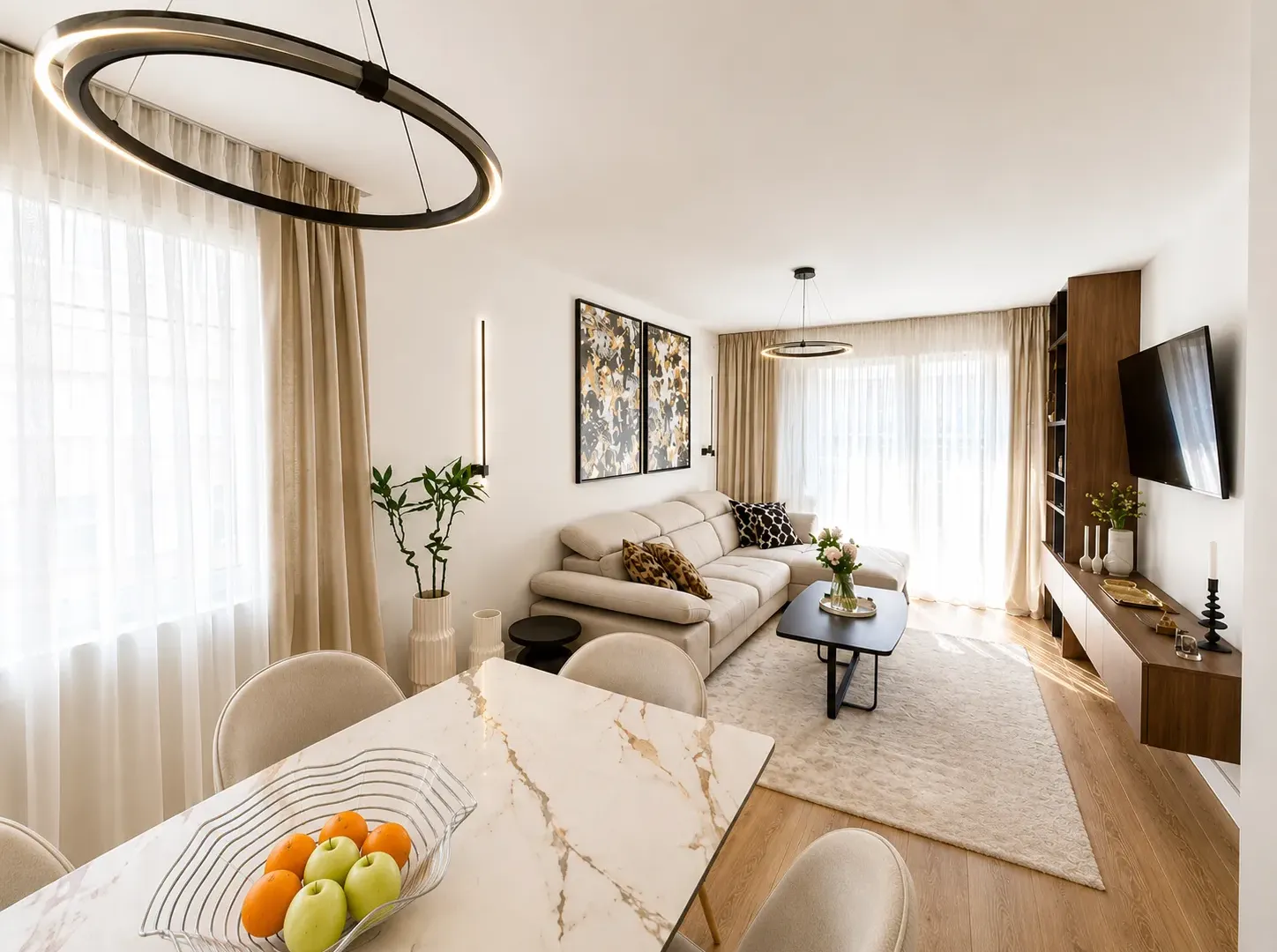Prodaja, dvosoban stan, 70m², Centar, Tivat
