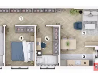 Prodaja, dvosoban stan, 60m2, Veternička rampa, Novi Sad, Novi Sad