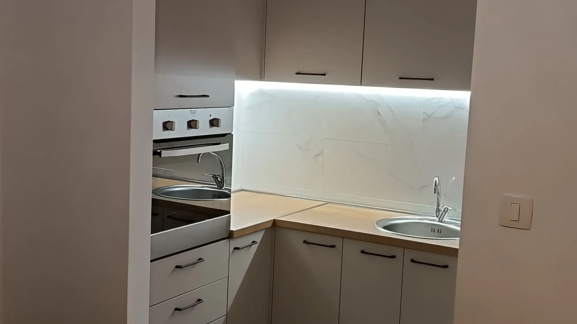 Rent, one bedroom apartment, 43m², Blok 6, Podgorica