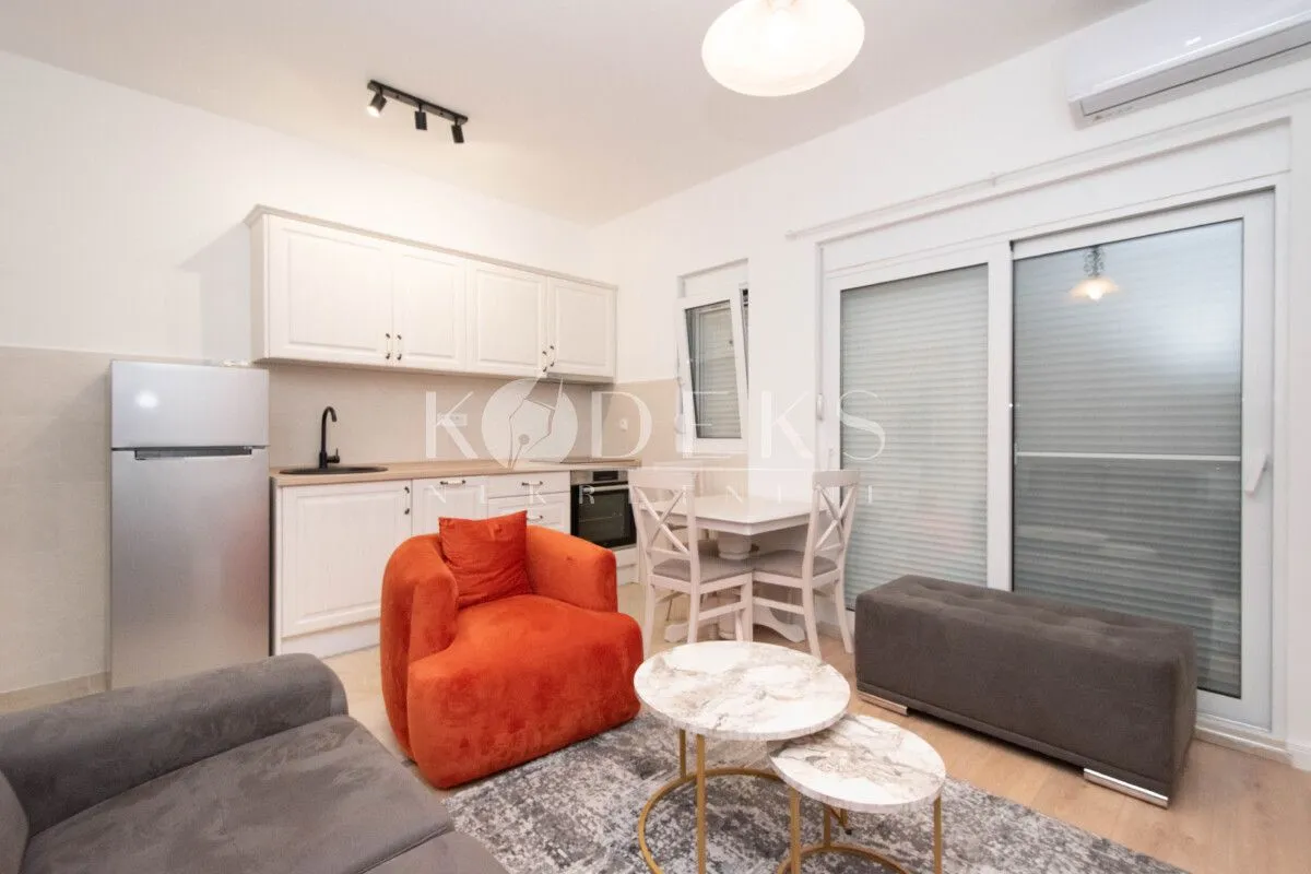 Izdavanje, dvosoban stan, 45m², Zabjelo, Podgorica