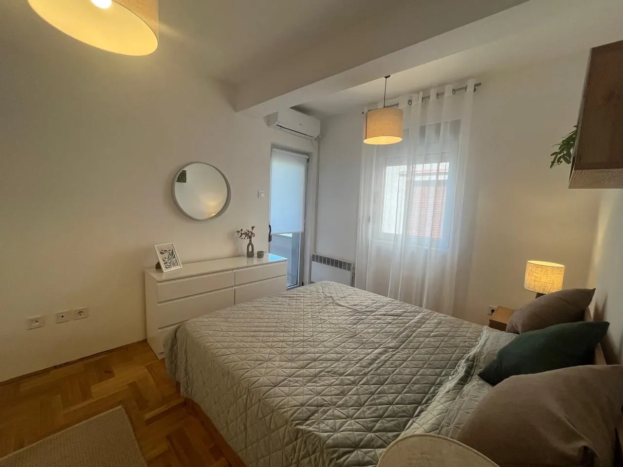 Rent, two bedroom apartment, 63m², 1 maj, Podgorica