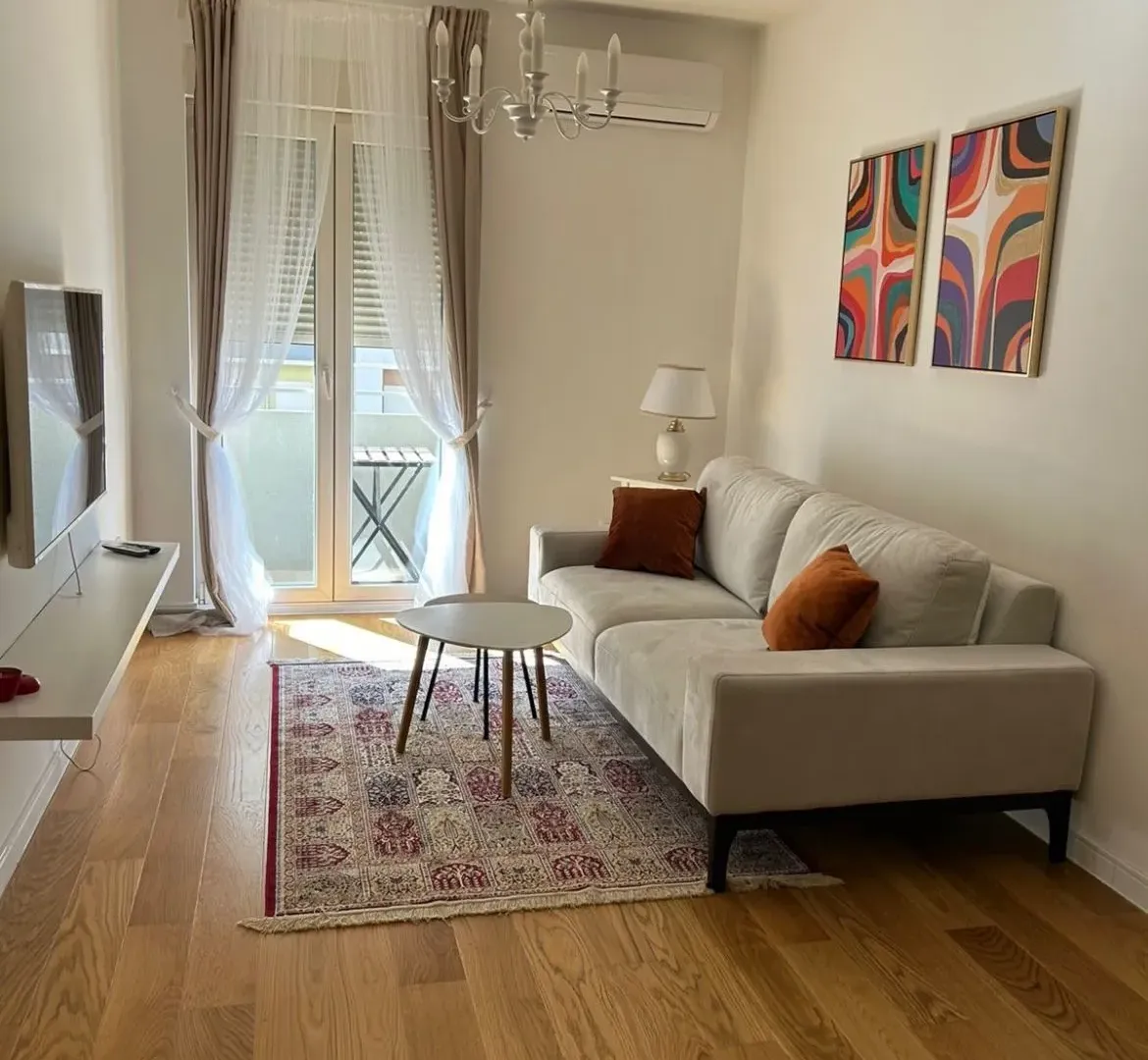 Rent, one bedroom apartment, 42m², Central Point, Podgorica