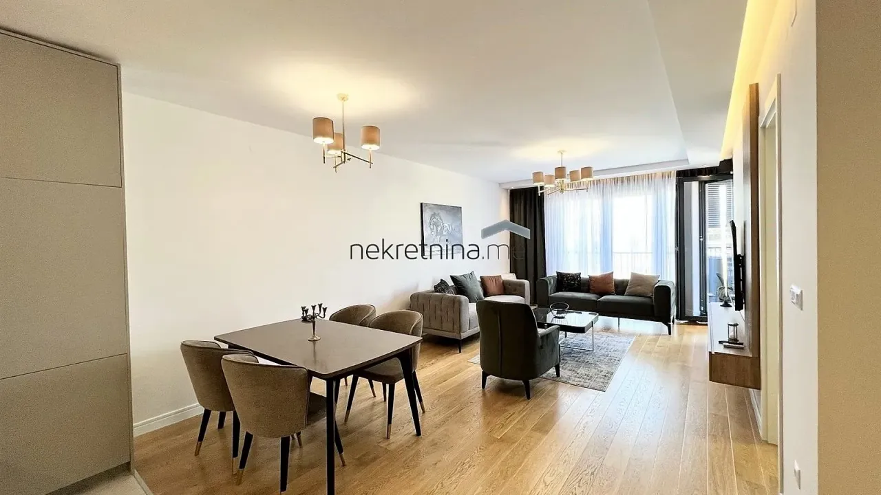 Rent, one bedroom apartment, 57m², Kod Capital Plaze, Podgorica