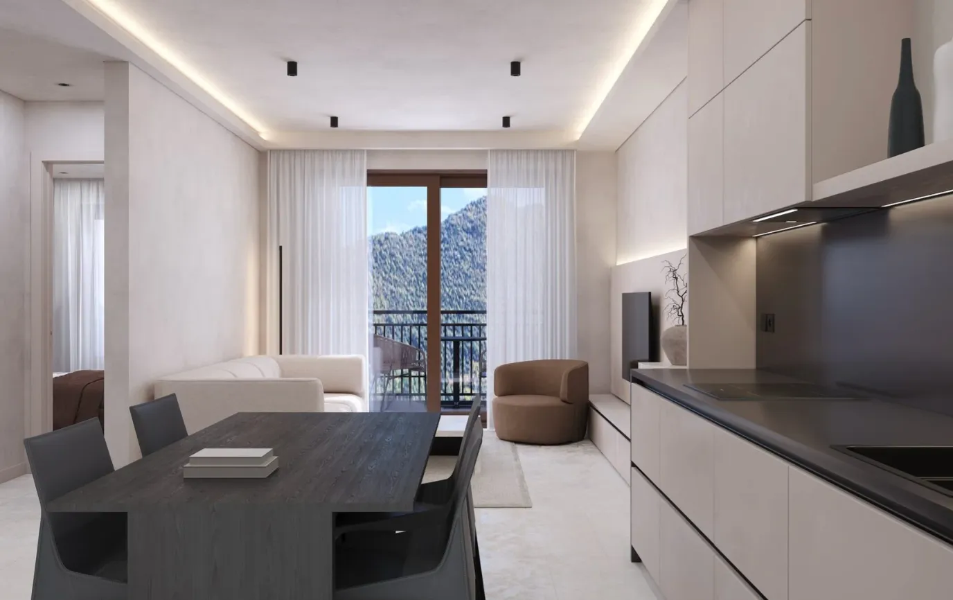 Sale, one bedroom apartment, 43m², Tivat, Crna Gora