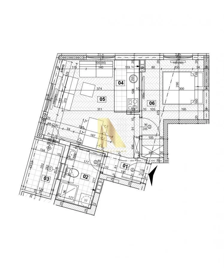 Prodaja, jednosoban stan, 38m², Sloboda, Zlatibor
