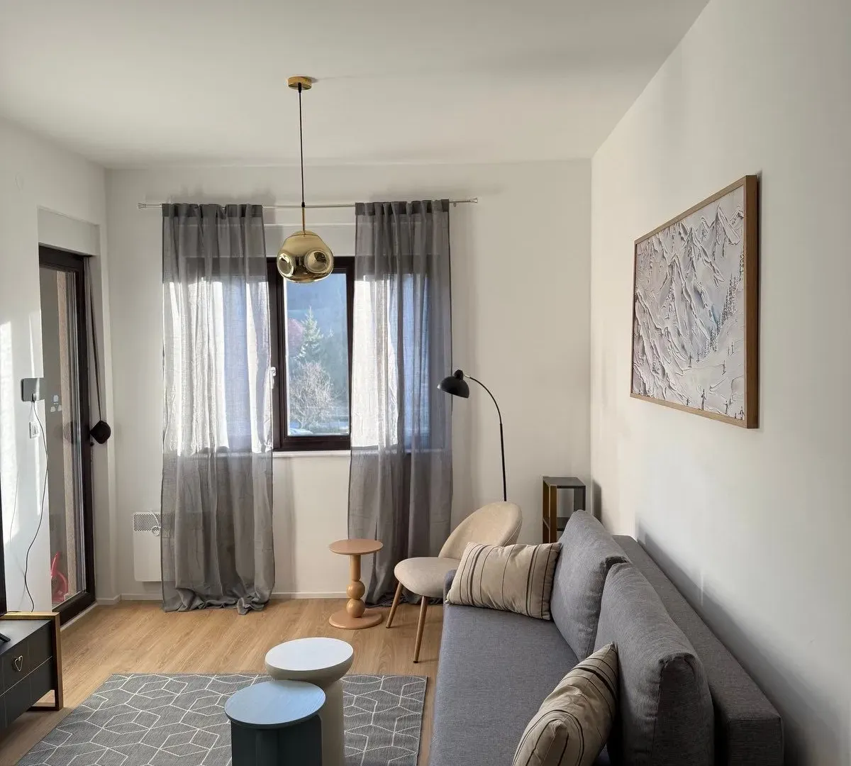 Rent, one bedroom apartment, 39m², Centar, Kolašin