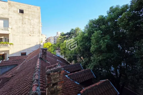 View from the terrace overlooking building roofs and surrounding greenery. - image 3
