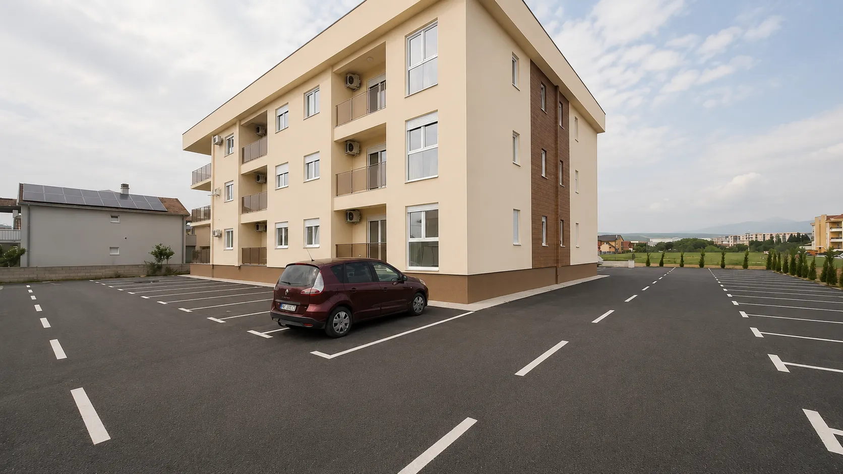 Rent, one bedroom apartment, 48m², Zabjelo, Podgorica