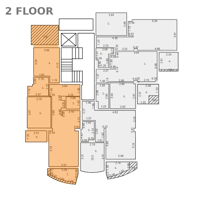 Sale, two bedroom apartment, 74m², Bečići, Budva