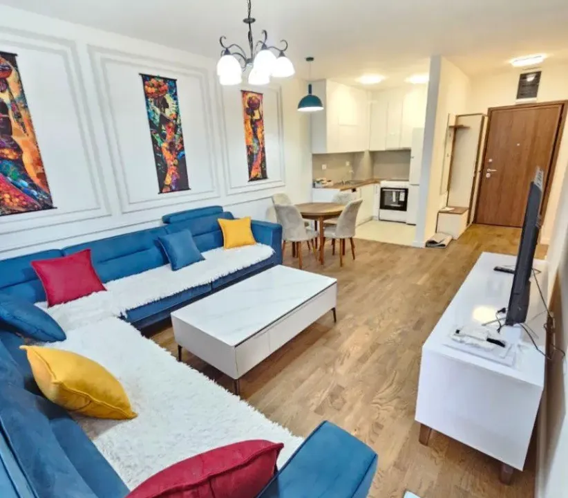 Rent, one bedroom apartment, 47m², Stari Aerodrom, Podgorica