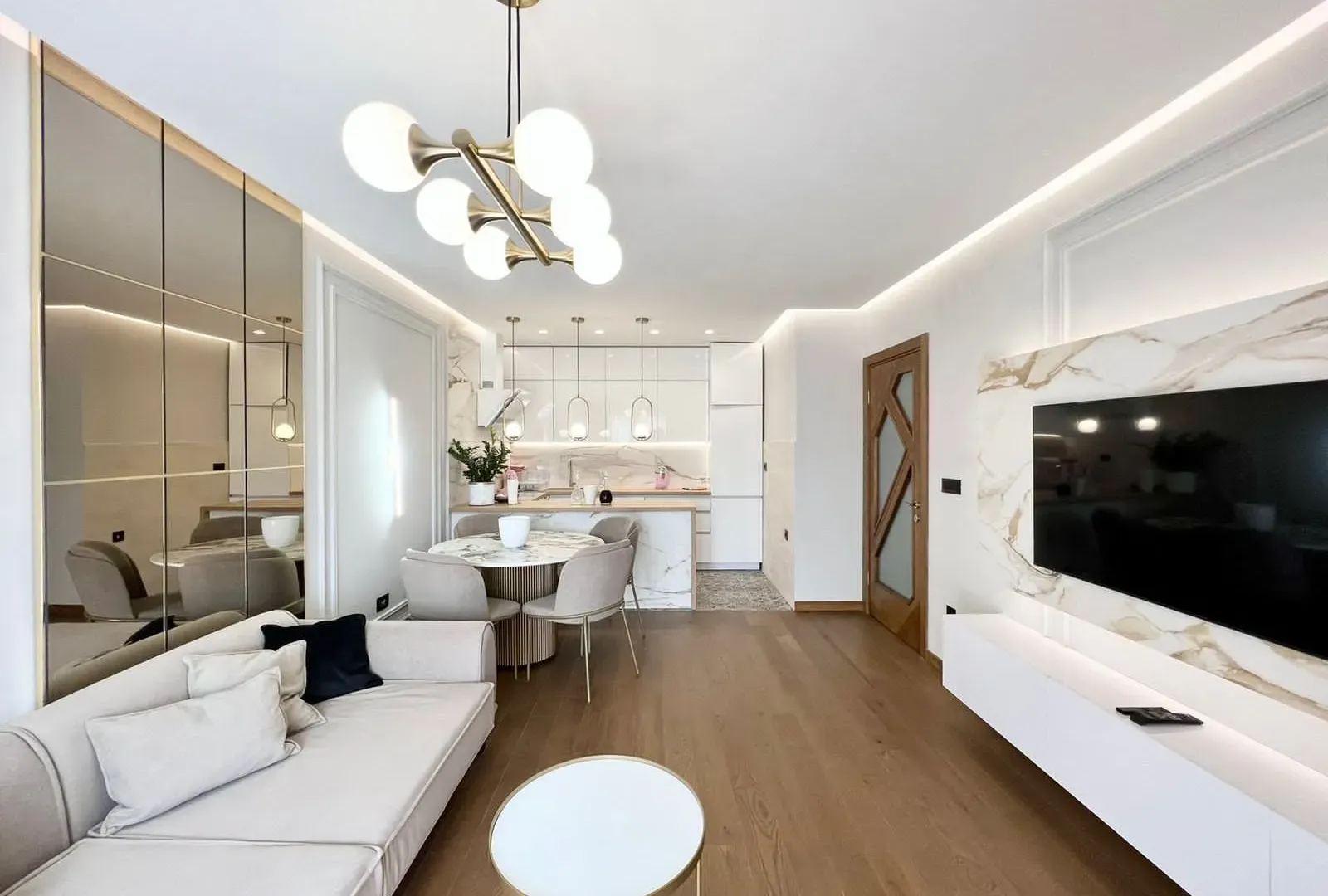 Rent, two bedroom apartment, 70m², Zabjelo, Podgorica