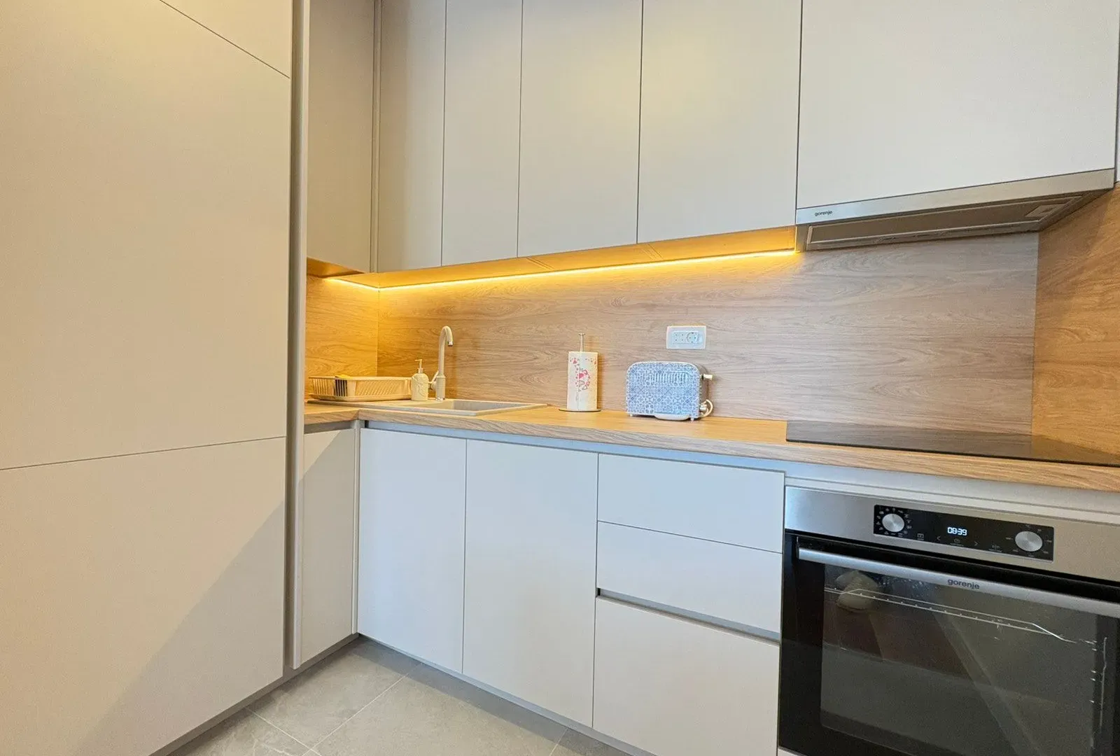 Rent, one bedroom apartment, 49m², Central Point, Podgorica