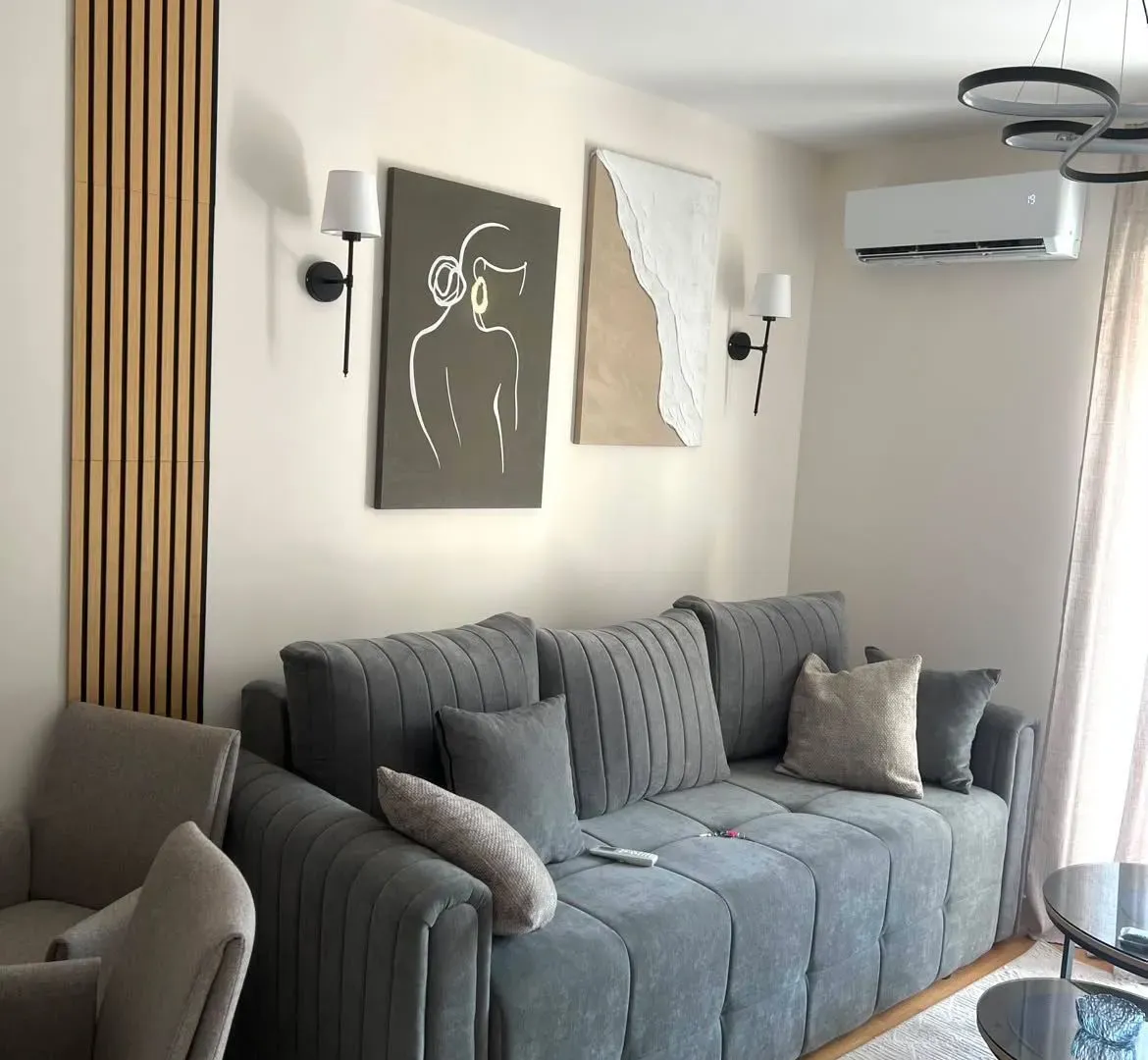 Rent, one bedroom apartment, 45m², Pobrežje, Podgorica
